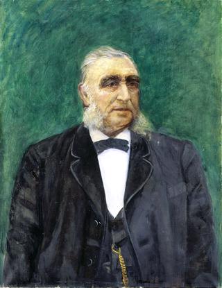 Portrait of Norwegian coal dealer Hans Arnt Hartvig Paulsen