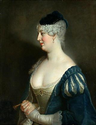 Portrait of Henriette von Zerbsten