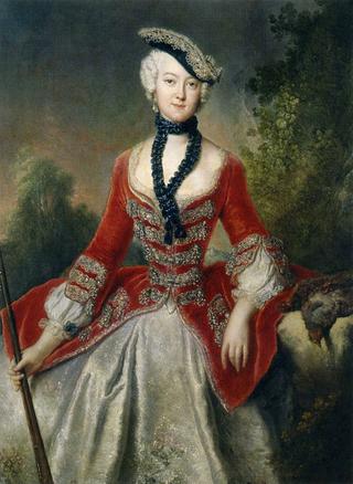 Portrait of Sophie Marie Gräfin Voss