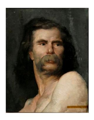 Portrait of a Man called Vercingétorix