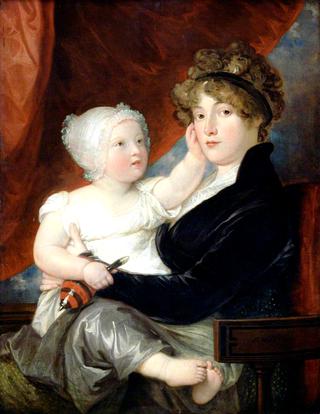 韦斯特二世夫人和她的儿子本杰明·韦斯特三世