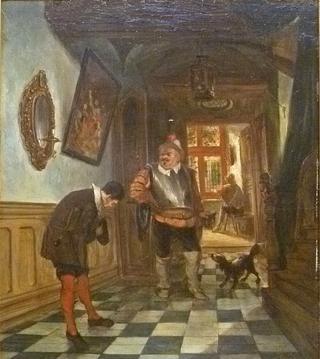 Interior with a Dog