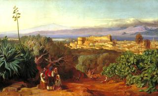 View of Reggio and the Straits of Messina