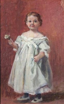 Portrait of a Young Girl, Pauline Leatherman