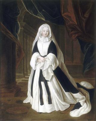 Portrait of Marie Louise Élisabeth d'Orléans as a Widow