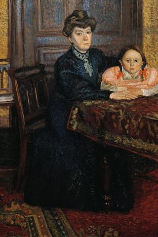Mathilde Schönberg and Her Daughter Gertrud