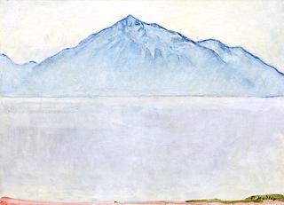 Lake Thun with Mount Niesen
