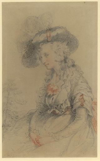 Portrait of a Lady, probably Mrs Hoppner