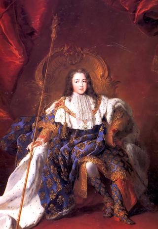 法国路易十五画像