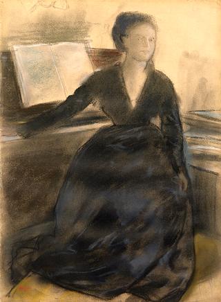 Madam Camus at the Piano