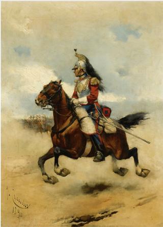 Chargin Cavalry Officer