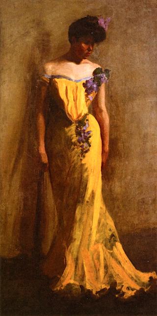 Lady inYellow Dress
