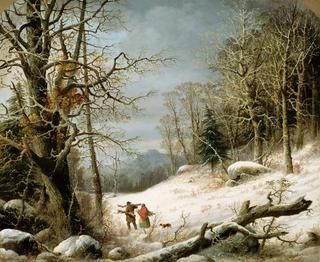 Winter Landscape: Gathering Wood