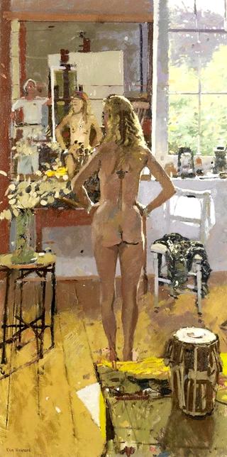 Self-portrait with nude