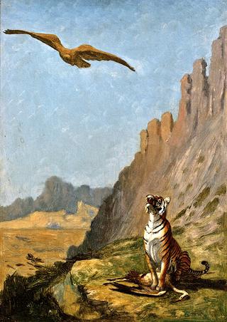 Tiger and Vulture