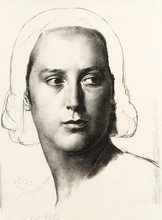 Tête Basque, a portrait of the artist's first wife Anaïs Folin