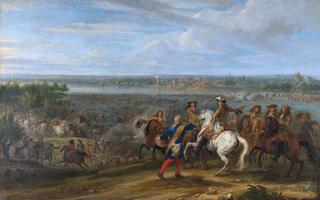 Louis XIV crosses the Rhine at Lobith