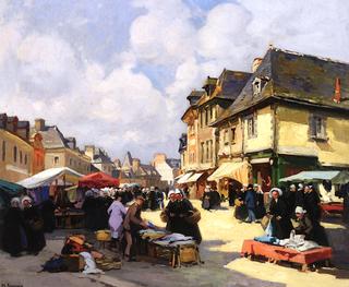Market in Quimper