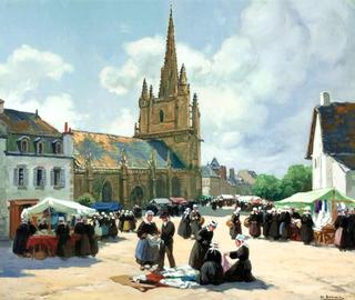 A Brittany Market