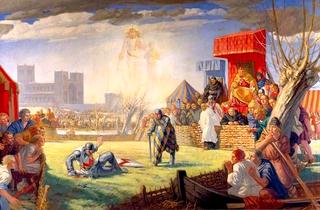 亨利·德埃塞克斯和罗伯特·德蒙福特在雷丁的战斗审判，1163年4月8日