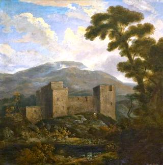 Landscape with Hailes Castle and Traprain Law