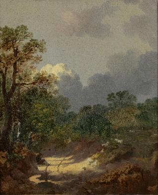 Landscape with a Shepherd and Sheep