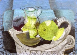 Pitcher and Fruit