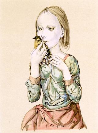 Girl with a Bird