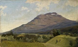 Summer Landscape with Mountain