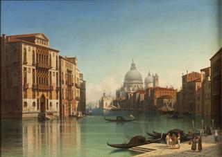 View of Canal Grande in Venice