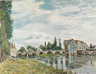 The Bridge and Mills at Moret, Summer