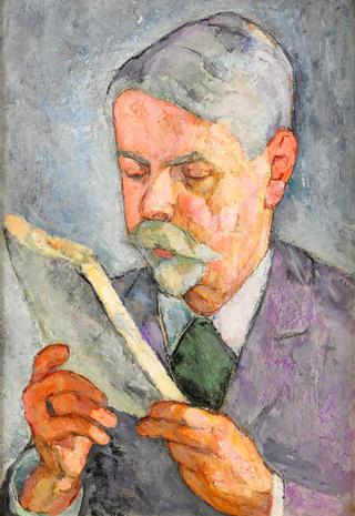 The Artist's Father, Fritz August von Dardel