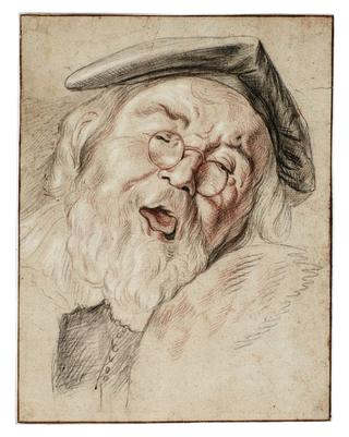Head of an Old Man Singing