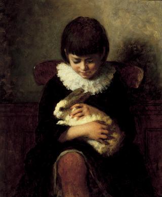 Child with a Rabbit