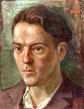 Portrait of Paul André Dürr with Open Collar