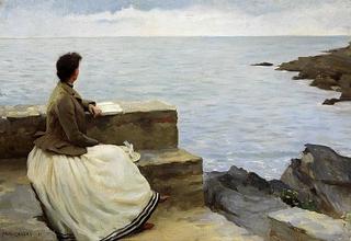 Woman by the Sea