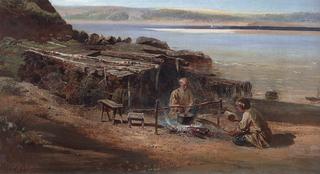 Fishermen on the Volga
