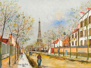 Avenue Versailles and the Eifel Tower