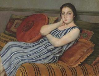 Young Girl at Rest