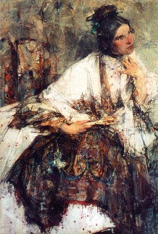 Portrait of Nadezhda Sapozhnikova