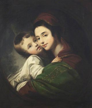 The Artist's Wife, Elizabeth Shewell and Their Son, Raphael Lamar West