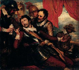 The Death of Sir Philip Sydney (study)