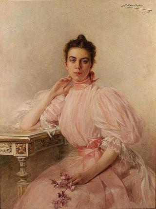 Portrait of Elizabeth Alvina Hyde