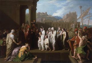 Agrippina Landing at Brundisium with the Ashes of Germanicus