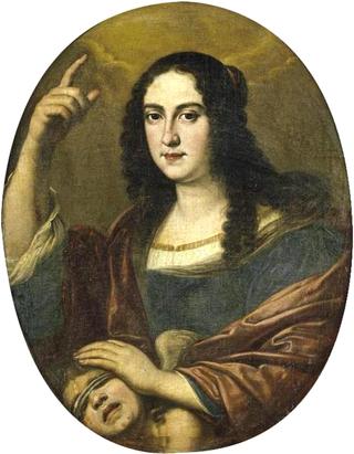 维托丽亚·德拉·罗韦雷作为天神维纳斯的寓言
