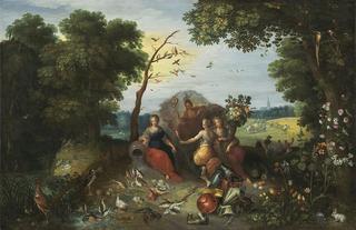 Landscape with Allegories of the Four Elements