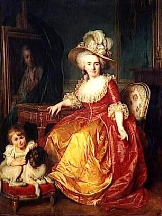 梅瑟夫人和她儿子的画像