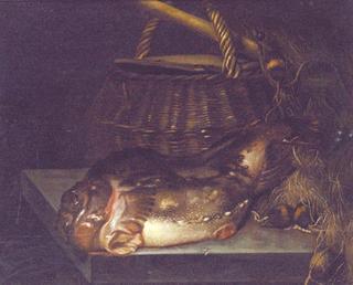 Still-Life with Cod by a Creel