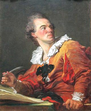幻想人物-路易·弗朗索瓦·普拉特（1734-1807）的肖像，以前的灵感
