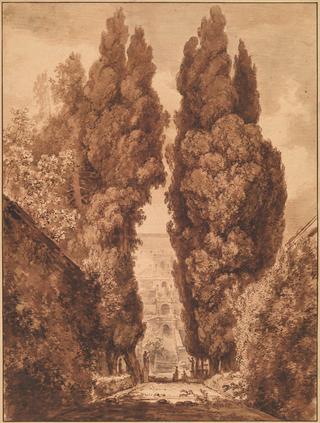 The Avenue of Cypresses at Villa d'Este